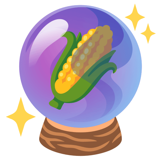 crystal ball corn