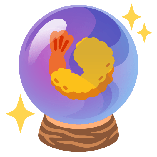 crystal ball fried shrimp