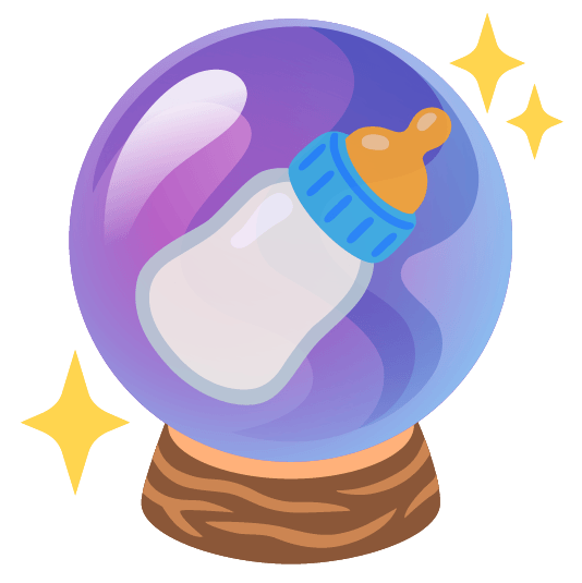 crystal ball baby bottle
