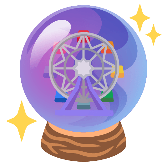 crystal ball ferris wheel