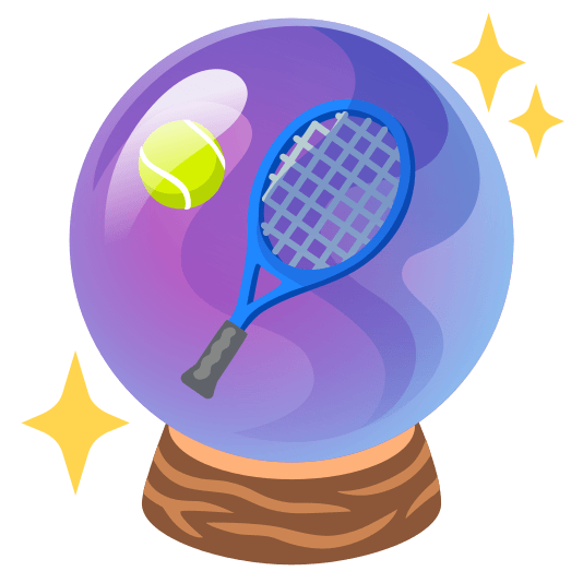crystal ball tennis