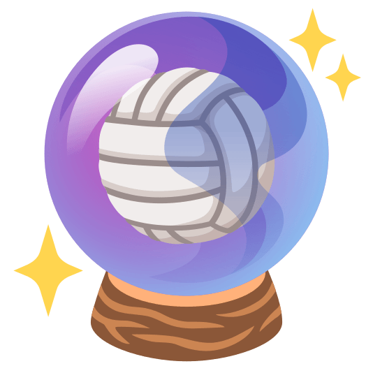 crystal ball volleyball