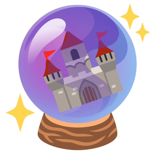 crystal ball european castle