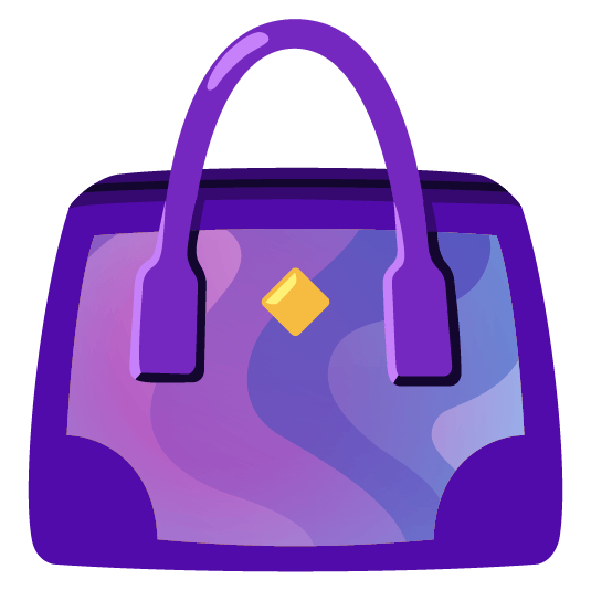 crystal ball handbag