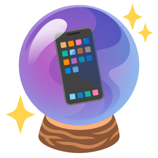 crystal ball iphone