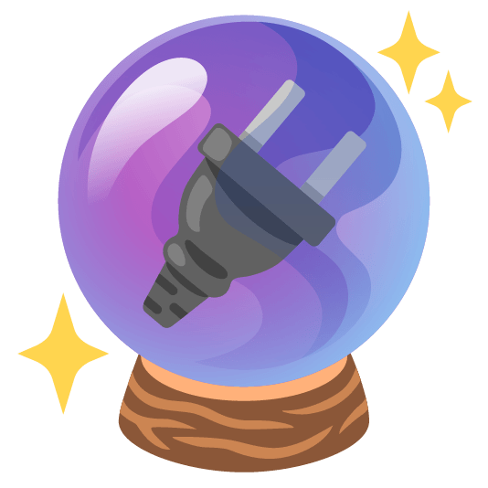 crystal ball electric plug