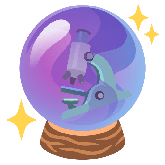 crystal ball microscope