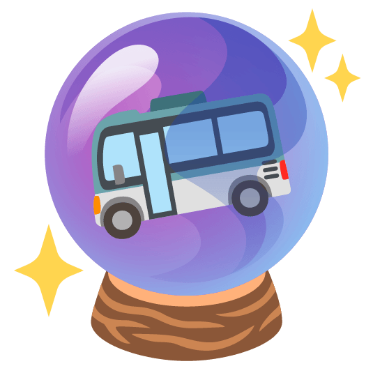 crystal ball bus