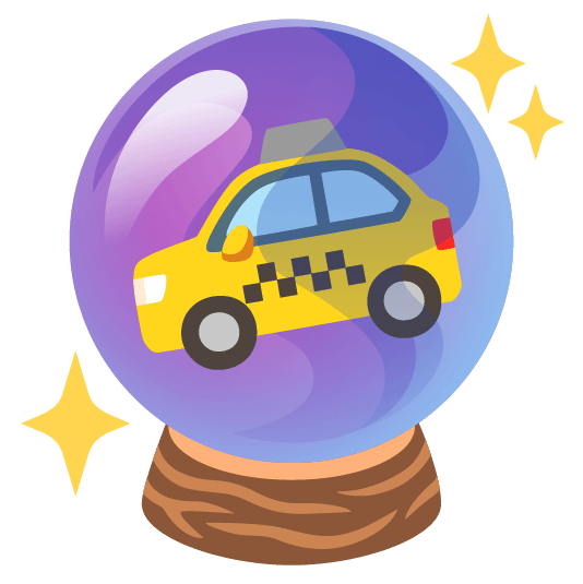 crystal ball taxi