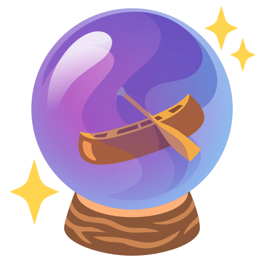 crystal ball canoe