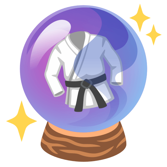 crystal ball martial arts uniform