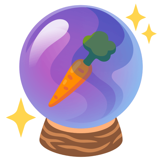 crystal ball carrot