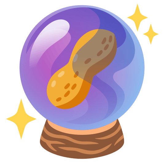 crystal ball peanuts