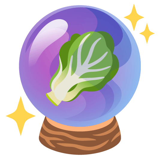 crystal ball leafy green