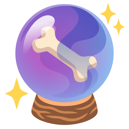 crystal ball bone