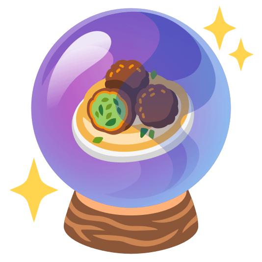 crystal ball falafel