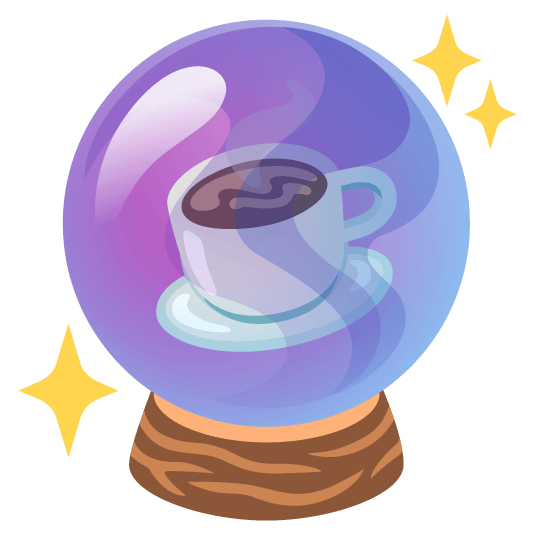 crystal ball coffee