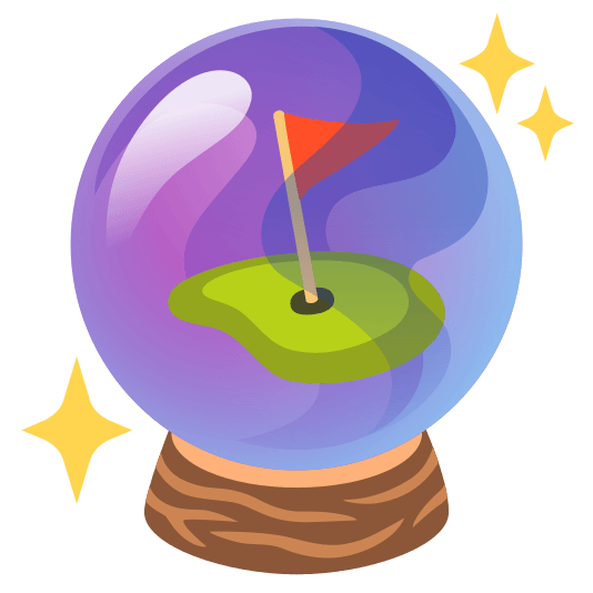 crystal ball golf