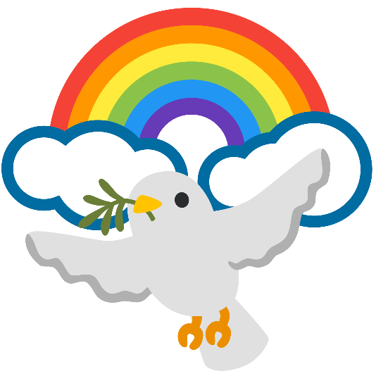 dove of peace rainbow