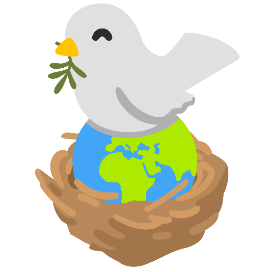 dove of peace earth africa