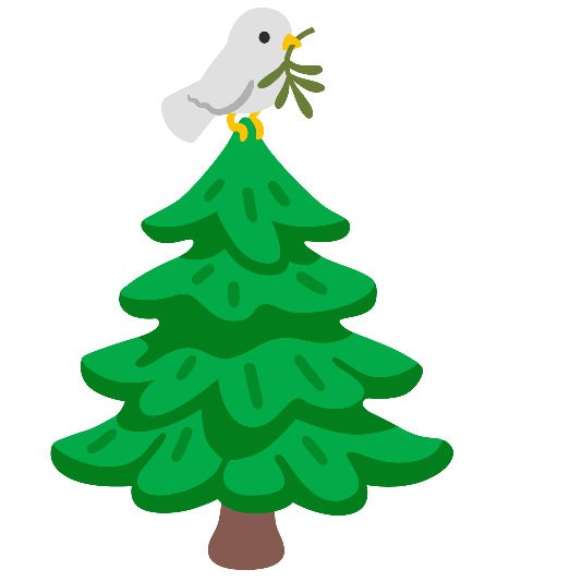 dove of peace evergreen tree