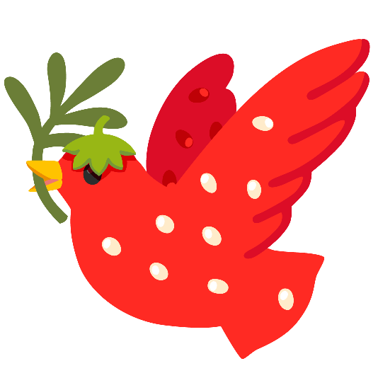 dove of peace strawberry