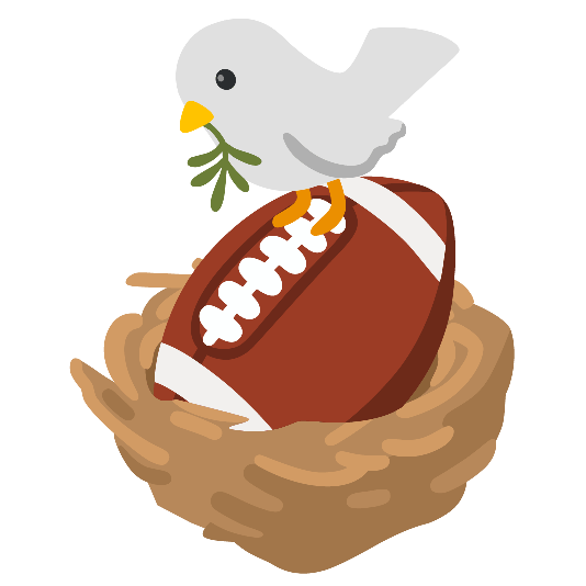 dove of peace football
