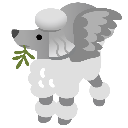 dove of peace poodle