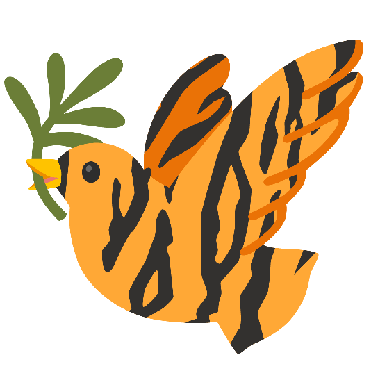 dove of peace tiger