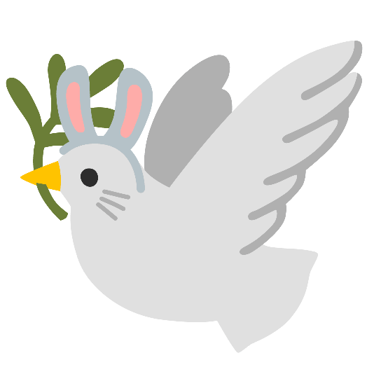 dove of peace rabbit