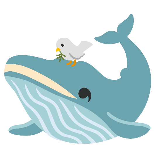 dove of peace whale