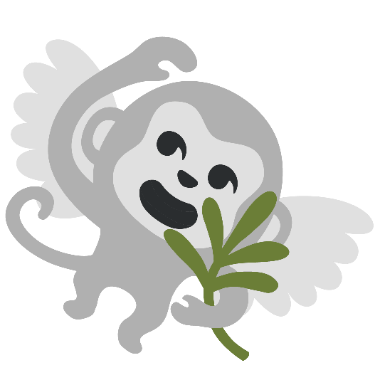 dove of peace monkey face