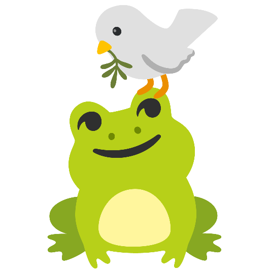 dove of peace frog