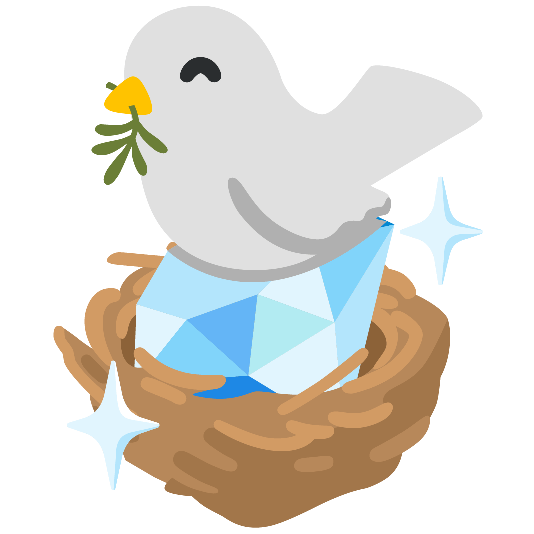 dove of peace gem