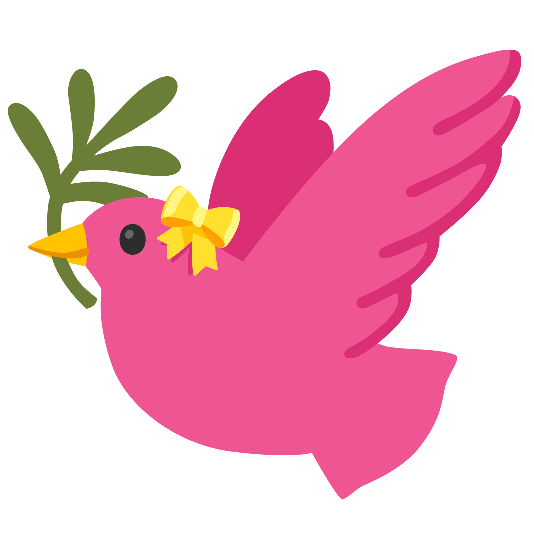 dove of peace gift heart