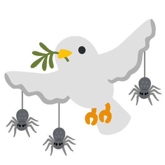 dove of peace spider