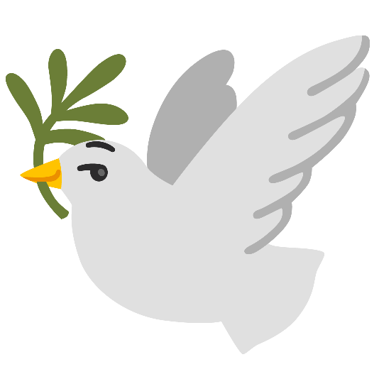 dove of peace smirk