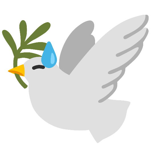dove of peace sweat