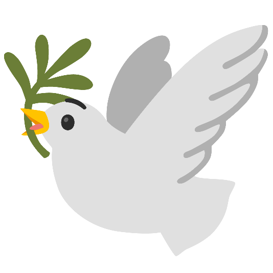 dove of peace anguished