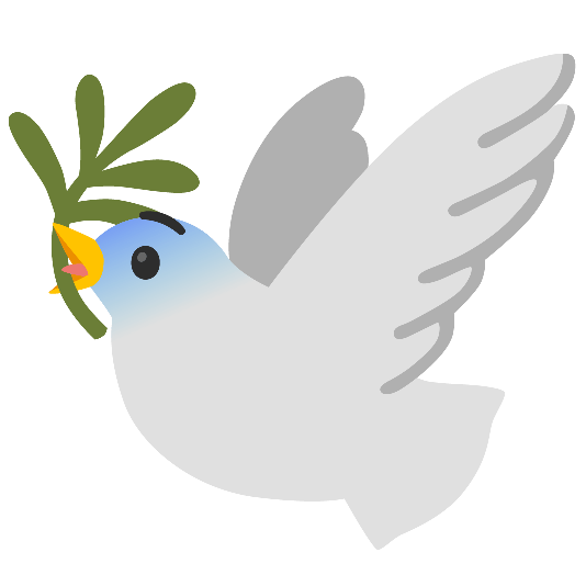 dove of peace fearful