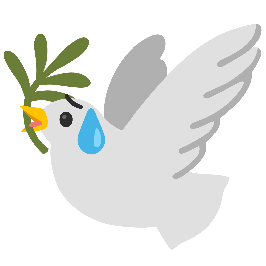 dove of peace cold sweat
