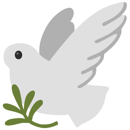 dove of peace no mouth