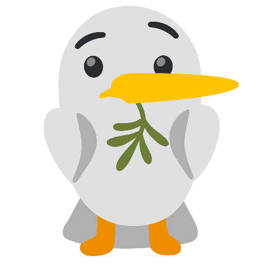 dove of peace lying face