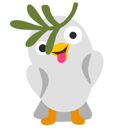 dove of peace zany face