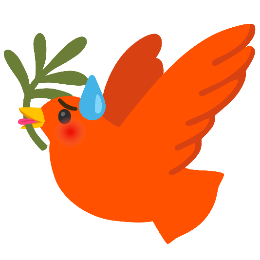 dove of peace hot face