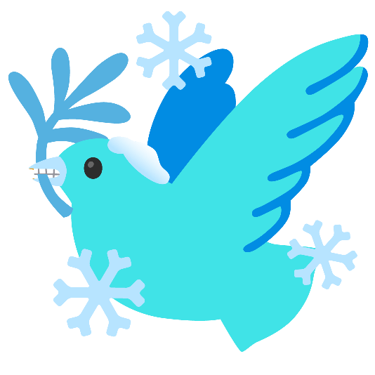 dove of peace cold face