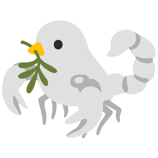 dove of peace scorpion