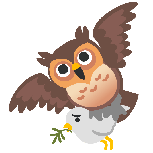 dove of peace owl