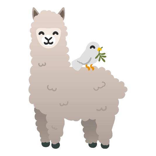 dove of peace llama