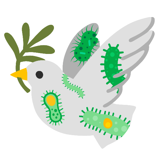 dove of peace microbe